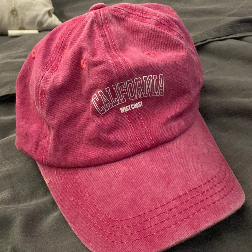 Cute pink california west coast cap